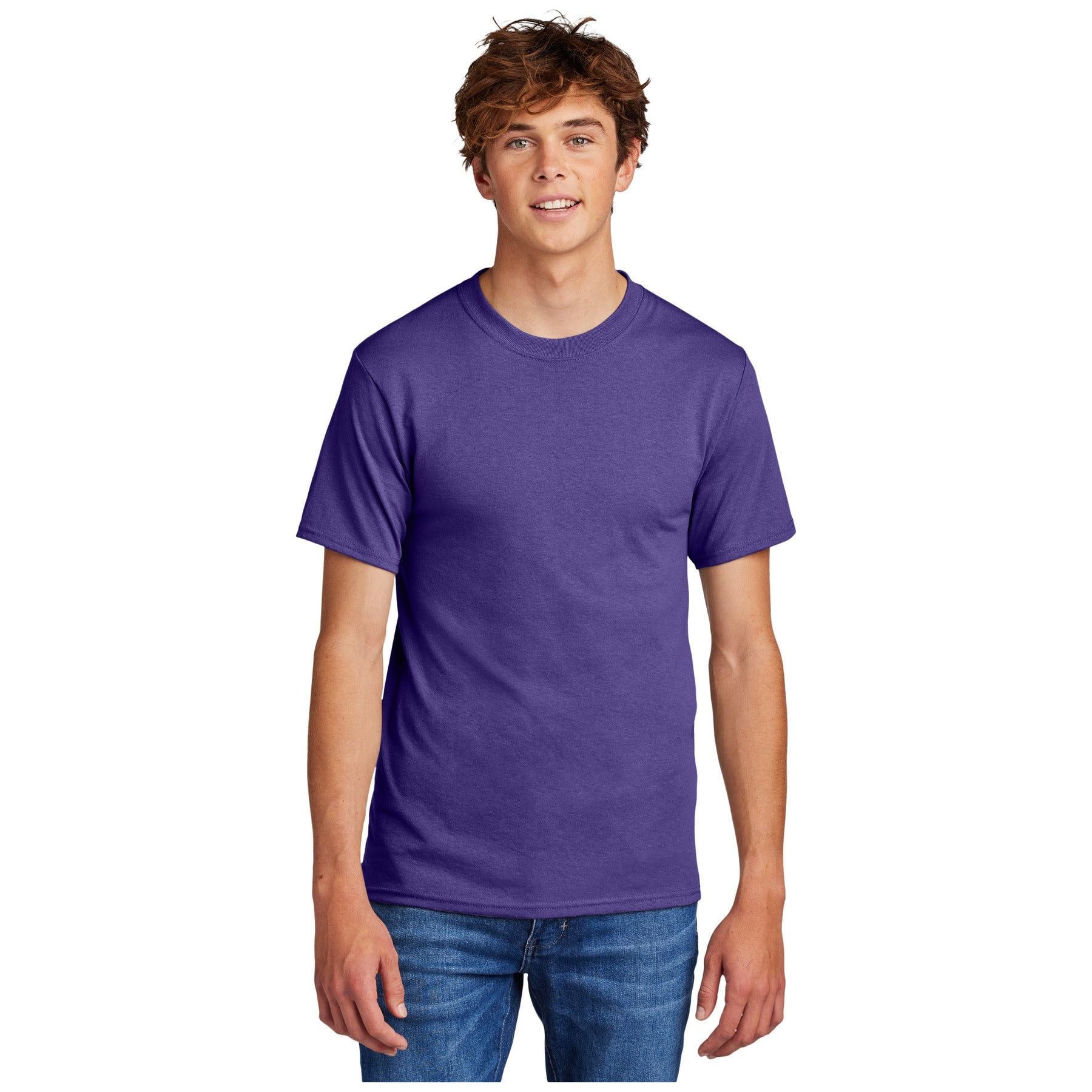 Port & Company ® - Core Blend Tee. PC55 - Purple - Port & Company PC55 T-Shirts Port & Company Purple S