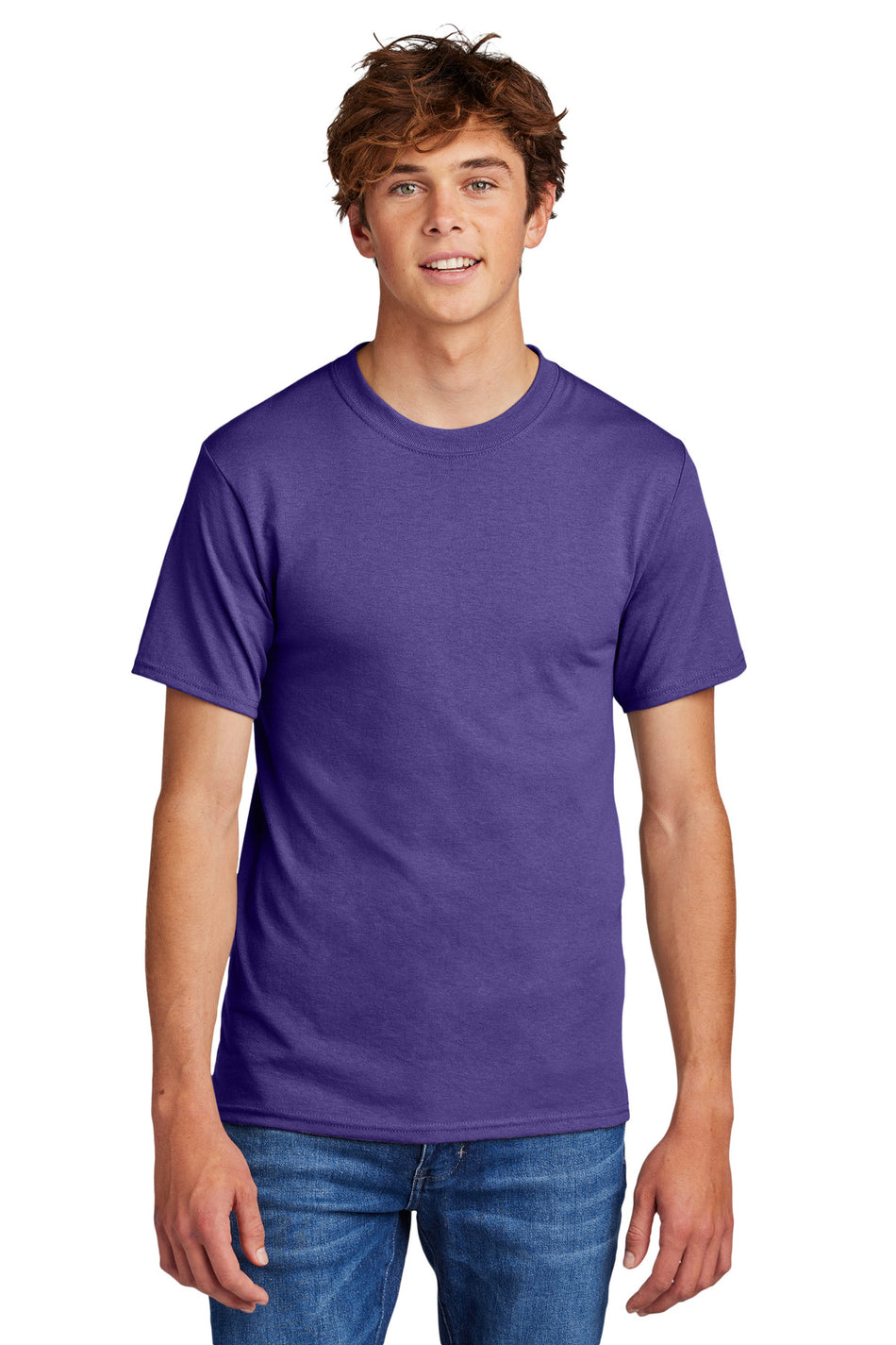 Port & Company ® - Core Blend Tee. PC55 - Purple - Port & Company PC55 T-Shirts Port & Company Purple S