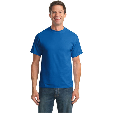 Port & Company ® Tall Core Blend Tee. PC55T - Royal - Port & Company PC55T T-Shirts Port & Company Royal LT