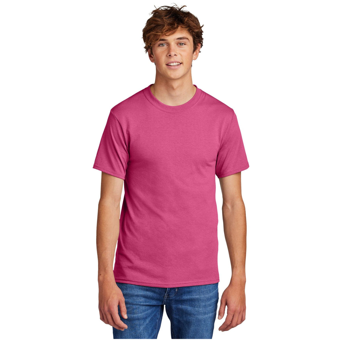 Port & Company ® - Core Blend Tee. PC55 - Sangria - Port & Company PC55 T-Shirts Port & Company Sangria S