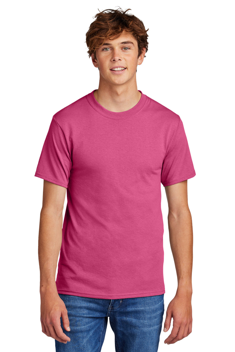 Port & Company ® - Core Blend Tee. PC55 - Sangria - Port & Company PC55 T-Shirts Port & Company Sangria S