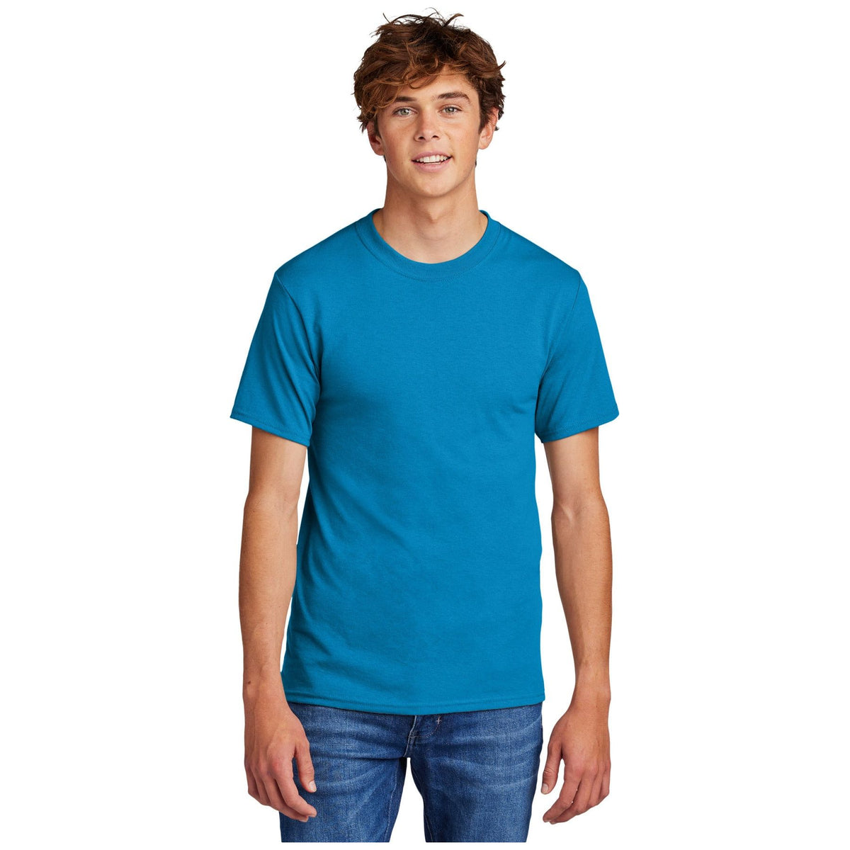 Port & Company ® - Core Blend Tee. PC55 - Sapphire - Port & Company PC55 T-Shirts Port & Company Sapphire S