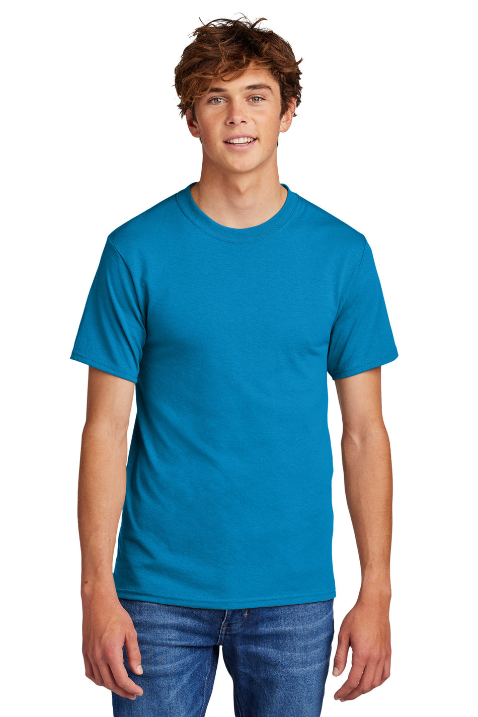 Port & Company ® - Core Blend Tee. PC55 - Sapphire - Port & Company PC55 T-Shirts Port & Company Sapphire S