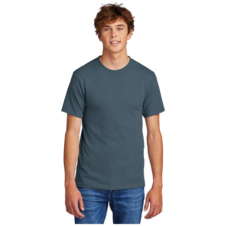 Port & Company ® - Core Blend Tee. PC55 - Steel Blue - Port & Company PC55 T-Shirts Port & Company Steel Blue S