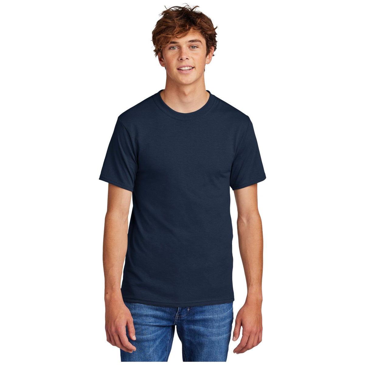 Port & Company ® - Core Blend Tee. PC55 - True Navy - Port & Company PC55 T-Shirts Port & Company True Navy S