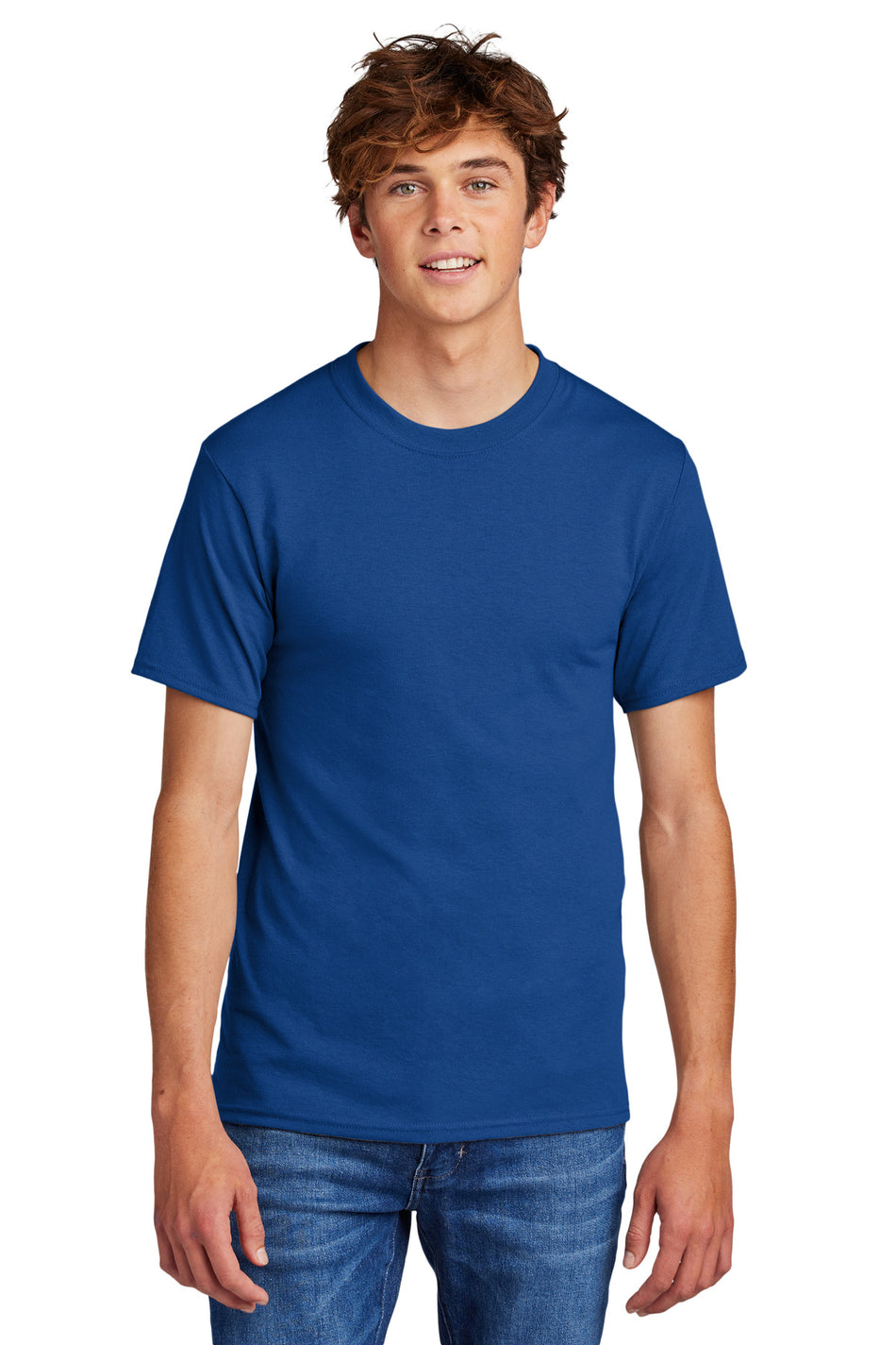 Port & Company ® - Core Blend Tee. PC55 - True Royal - Port & Company PC55 T-Shirts Port & Company True Royal S