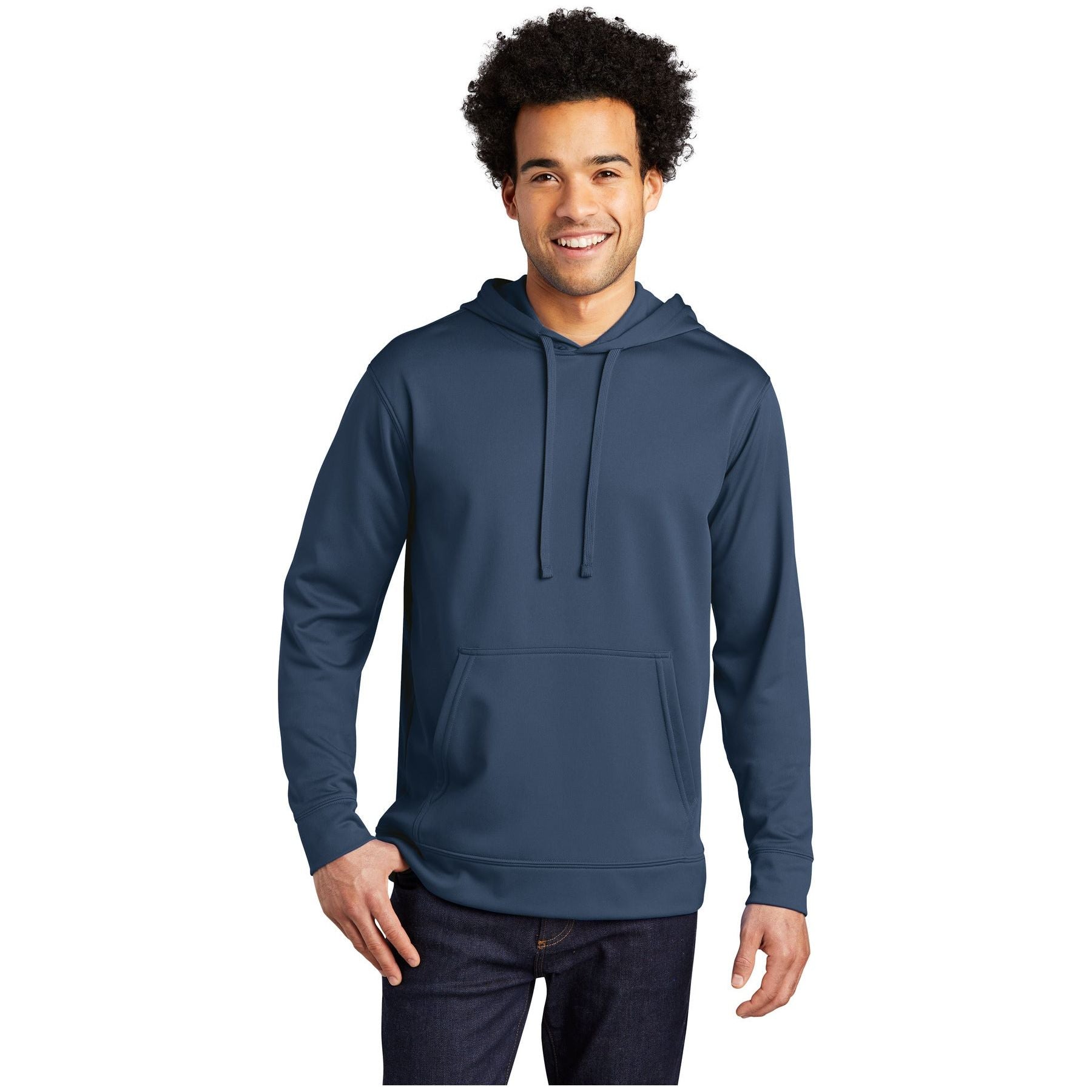 Port & Company ® Performance Fleece Pullover Hooded Sweatshirt. PC590H - Port & Company PC590H Sweatshirts/Fleece Port & Company Deep Navy S