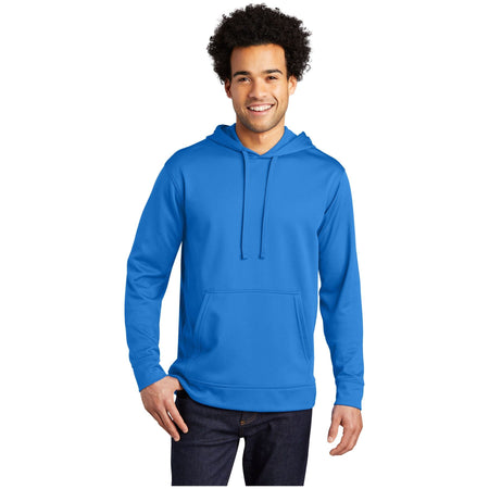 Port & Company ® Performance Fleece Pullover Hooded Sweatshirt. PC590H - Port & Company PC590H Sweatshirts/Fleece Port & Company Royal S