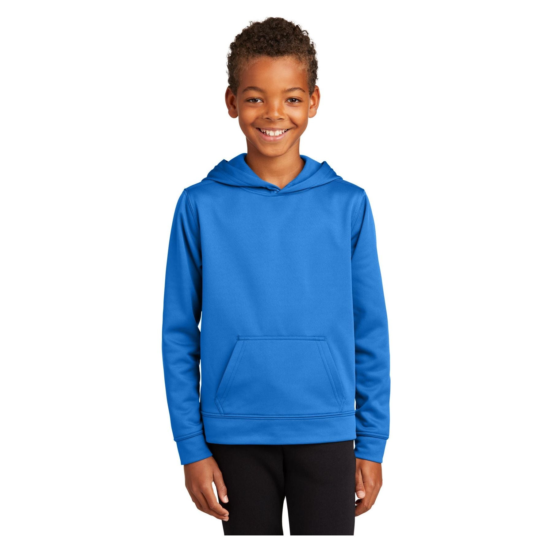 Port & Company ® Youth Performance Fleece Pullover Hooded Sweatshirt. PC590YH - Port & Company PC590YH Sweatshirts/Fleece Port & Company Royal XS