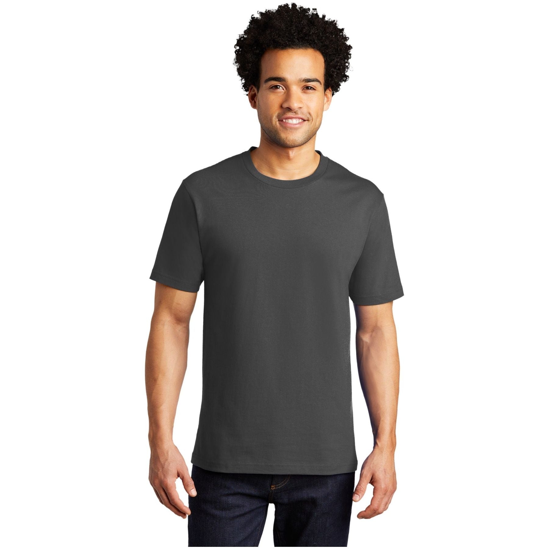 Port & Company ® Bouncer Tee PC600 - Coal Grey - Port & Company PC600 T-Shirts Port & Company Coal Grey S