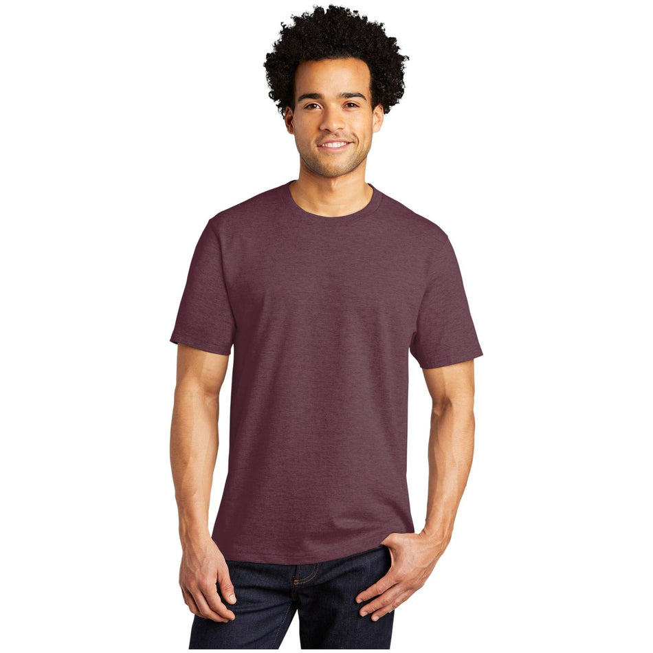 Port & Company ® Bouncer Tee PC600 - Heather Athletic Maroon - Port & Company PC600 T-Shirts Port & Company Heather Athletic Maroon S