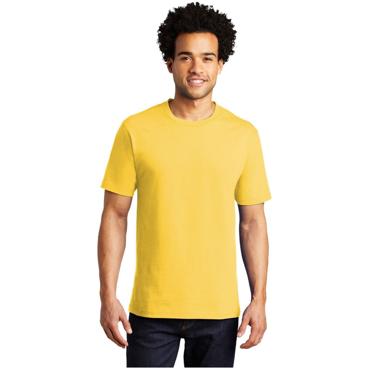 Port & Company ® Bouncer Tee PC600 - Lemon Yellow - Port & Company PC600 T-Shirts Port & Company Lemon Yellow S