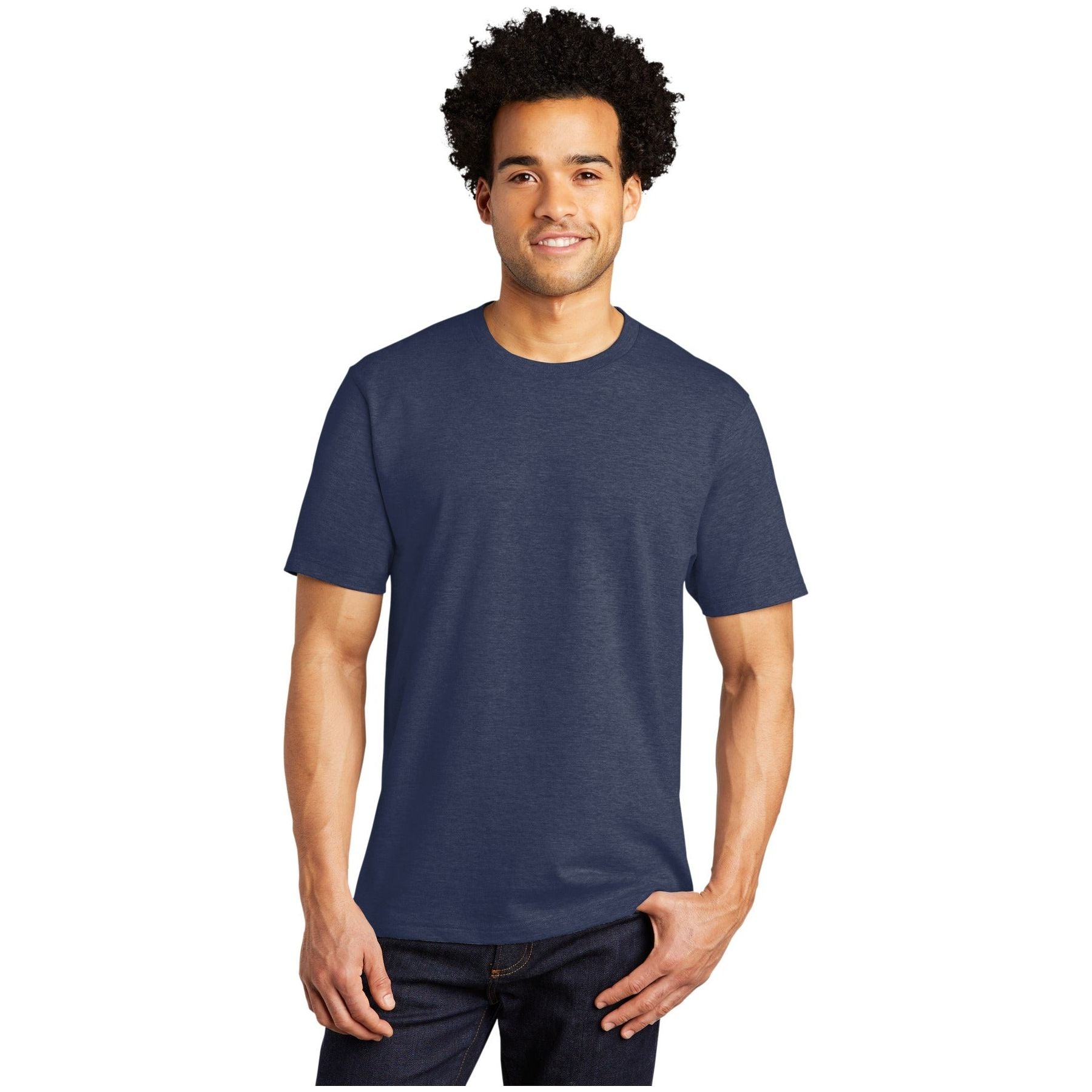 Port & Company ® Bouncer Tee PC600 - Team Navy Heather - Port & Company PC600 T-Shirts Port & Company Team Navy Heather S