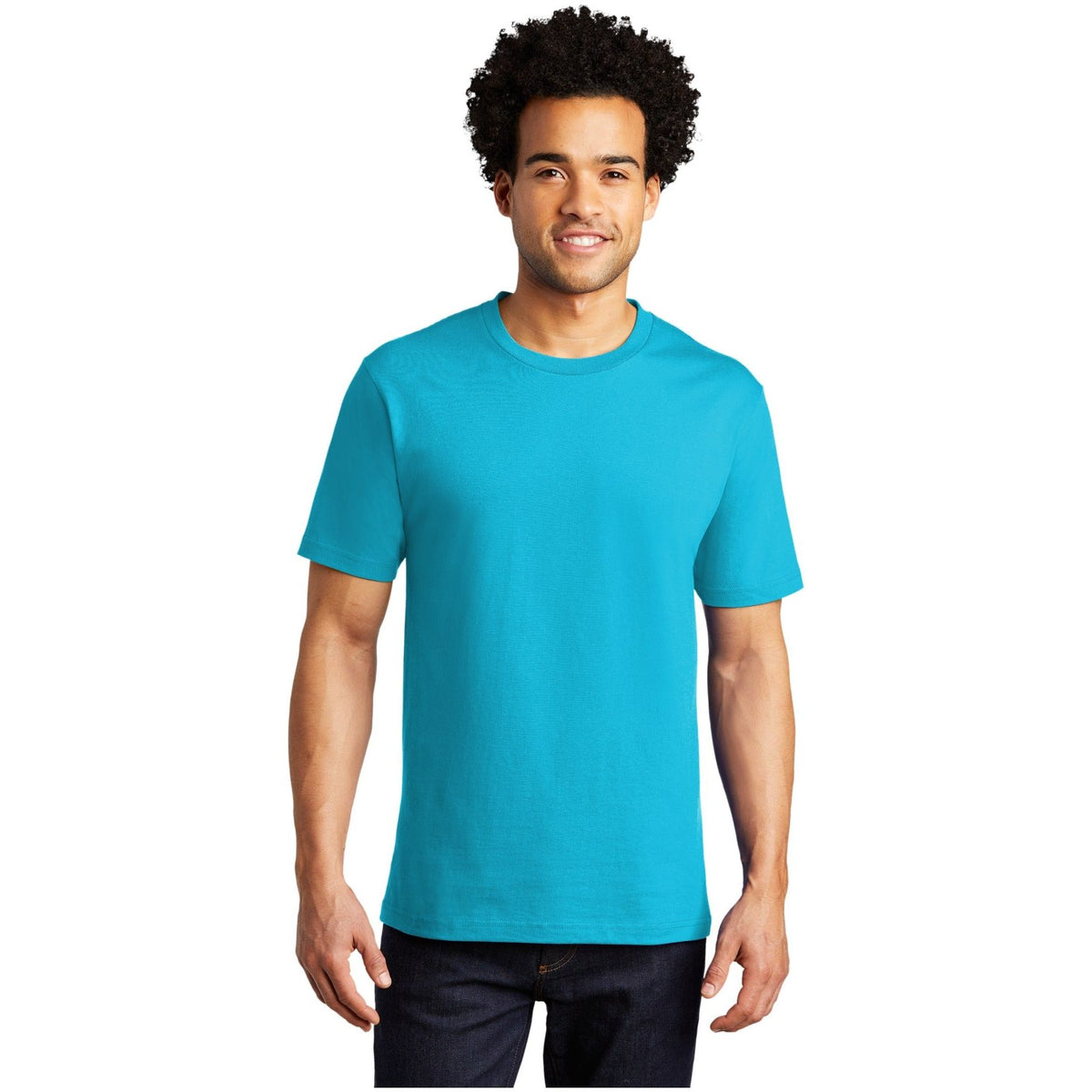 Port & Company ® Bouncer Tee PC600 - Tidal Wave - Port & Company PC600 T-Shirts Port & Company Tidal Wave S