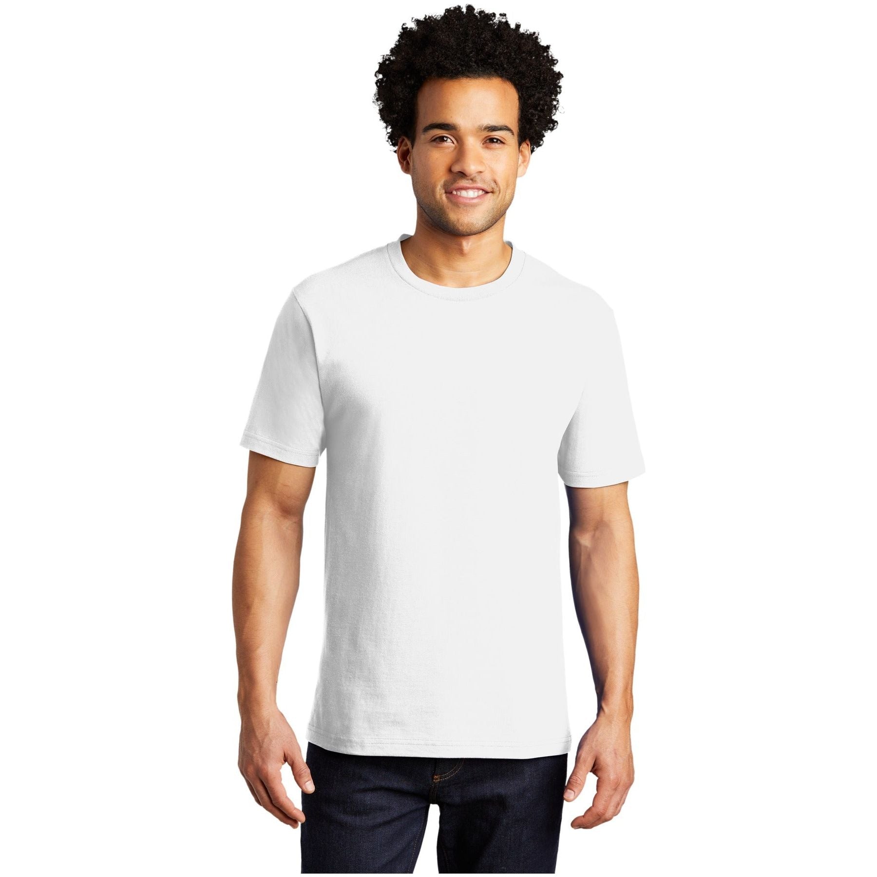 Port & Company ® Bouncer Tee PC600 - White - Port & Company PC600 T-Shirts Port & Company White S