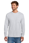 Port & Company PC61LSPT Tall Long Sleeve Essential Pocket Tee | Port & Co PC61LSPT