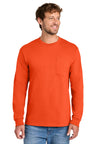 Port & Company PC61LSP Long Sleeve Essential Pocket Tee Wholesale Blank | Port & Co PC61LSP