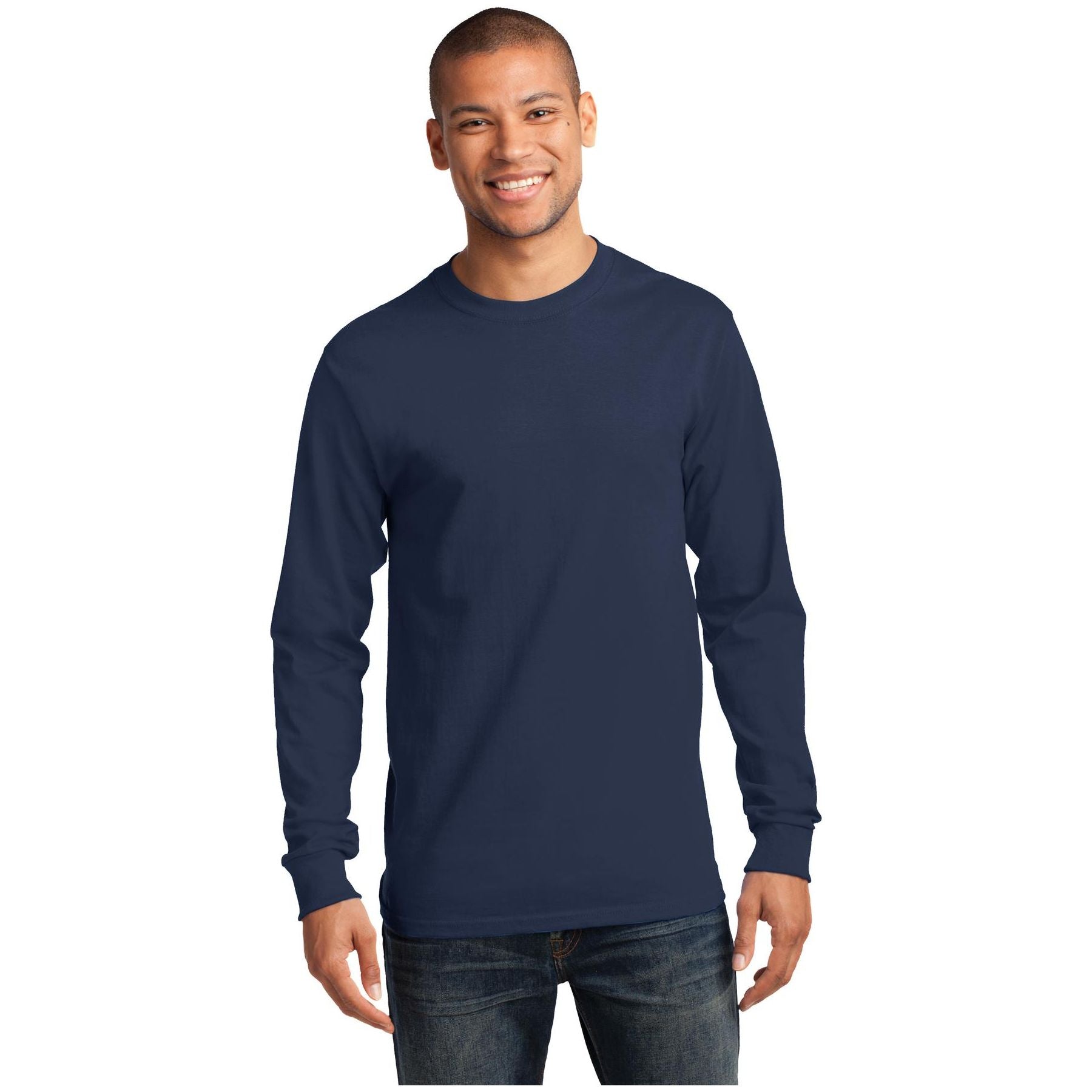 Port & Company ® - Tall Long Sleeve Essential Tee. PC61LST - Port & Company PC61LST T-Shirts Port & Company