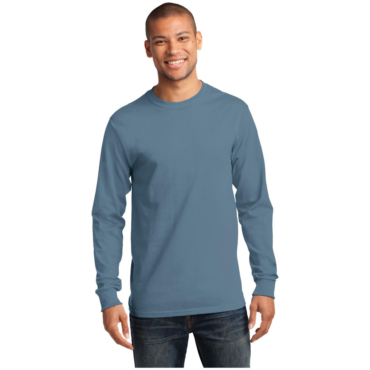 Port & Company ® - Tall Long Sleeve Essential Tee. PC61LST - Port & Company PC61LST T-Shirts Port & Company