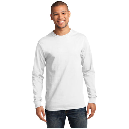 Port & Company ® - Tall Long Sleeve Essential Tee. PC61LST - Port & Company PC61LST T-Shirts Port & Company