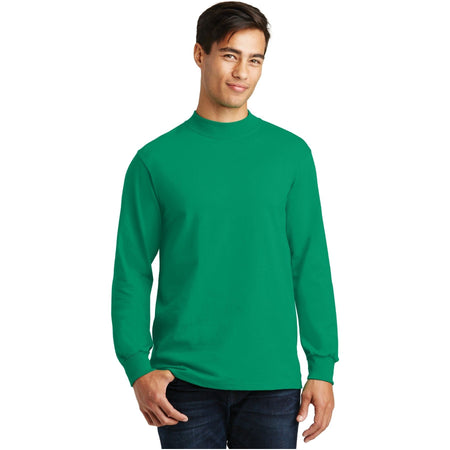 Port & Company ® Essential Mock Turtleneck. PC61M - Port & Company PC61M Polos/Knits Port & Company Kelly S