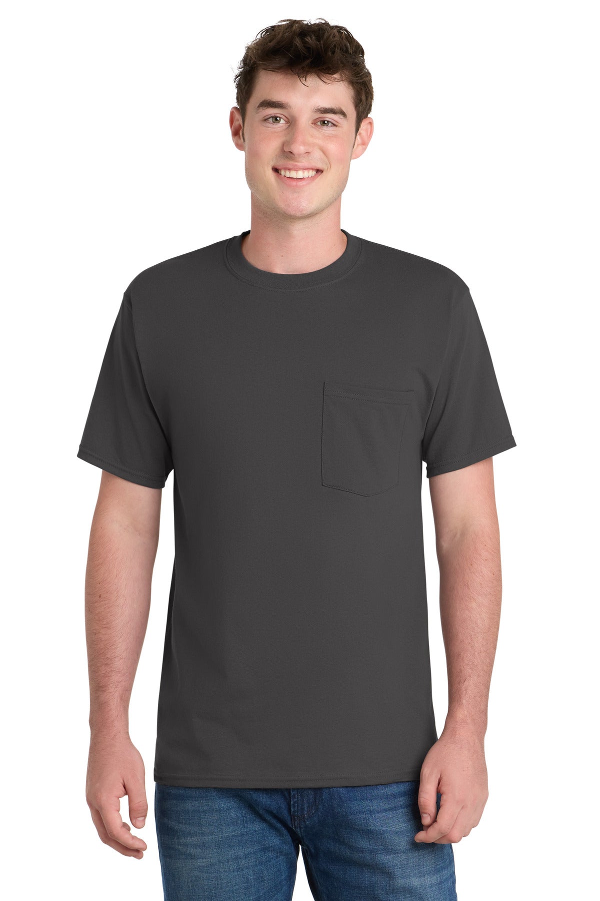 Port & Co ™  Tall Essential Pocket Tee. PC61PT - Port & Co PC61PT