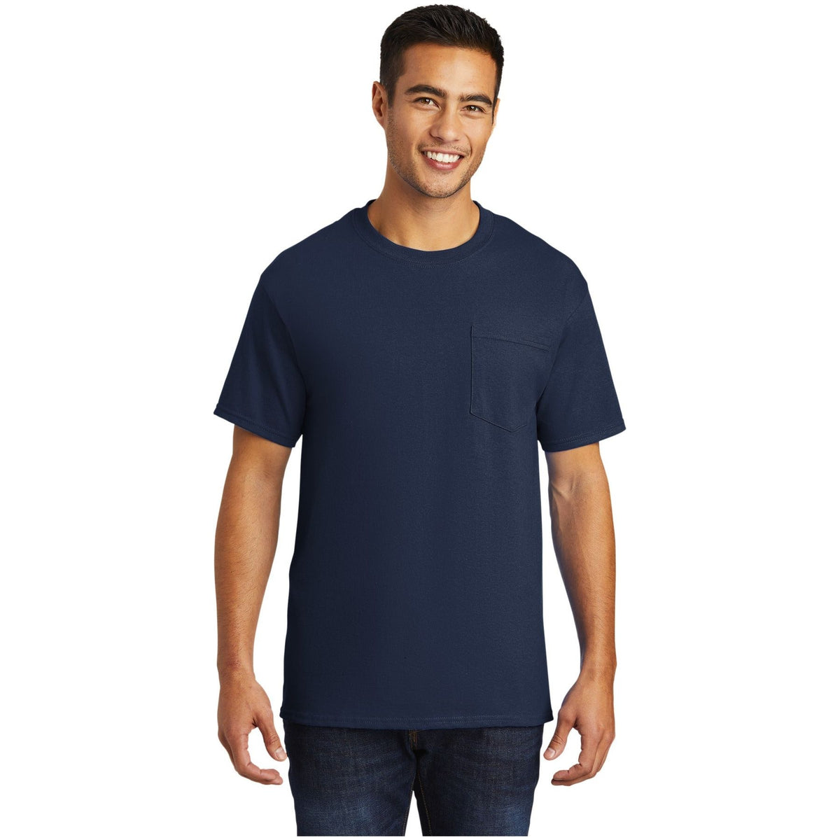 Port & Company ® - Tall Essential Pocket Tee. PC61PT - Port & Company PC61PT T-Shirts Port & Company