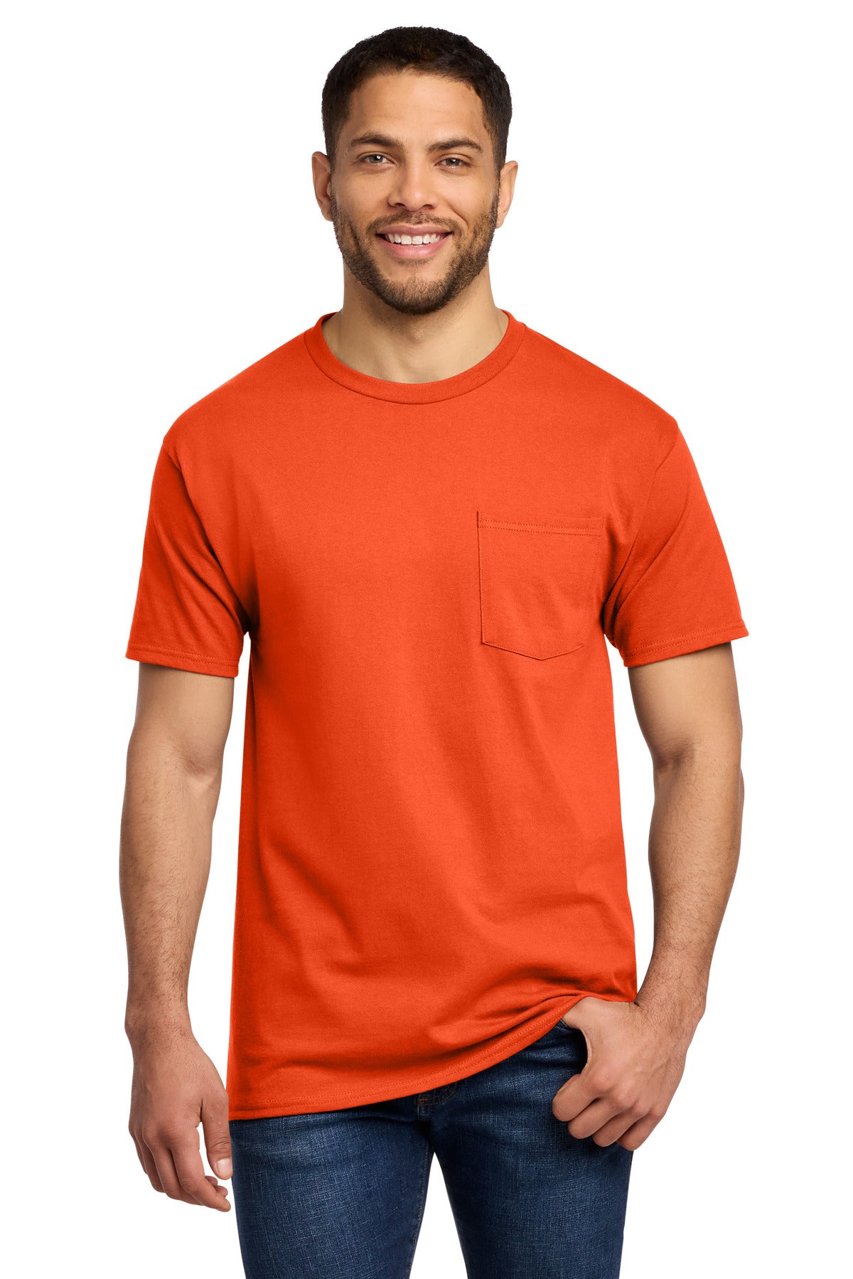 Port & Company PC61PT Tall Essential Pocket Tee | Port & Co PC61PT
