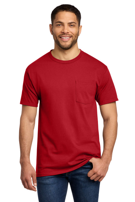 Port & Company PC61PT Tall Essential Pocket Tee | Port & Co PC61PT