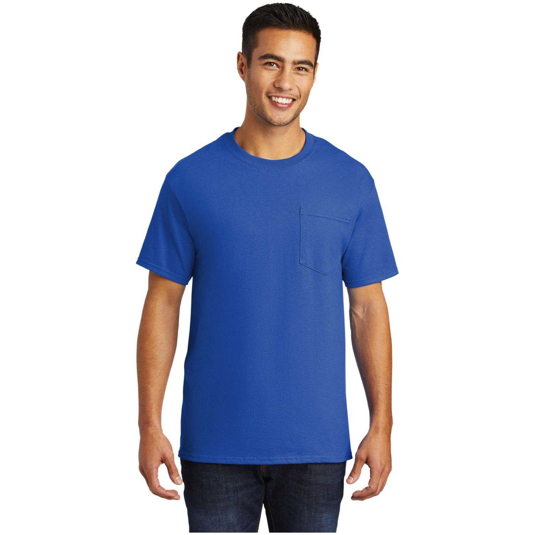 Port & Company ® - Tall Essential Pocket Tee. PC61PT - Port & Company PC61PT T-Shirts Port & Company