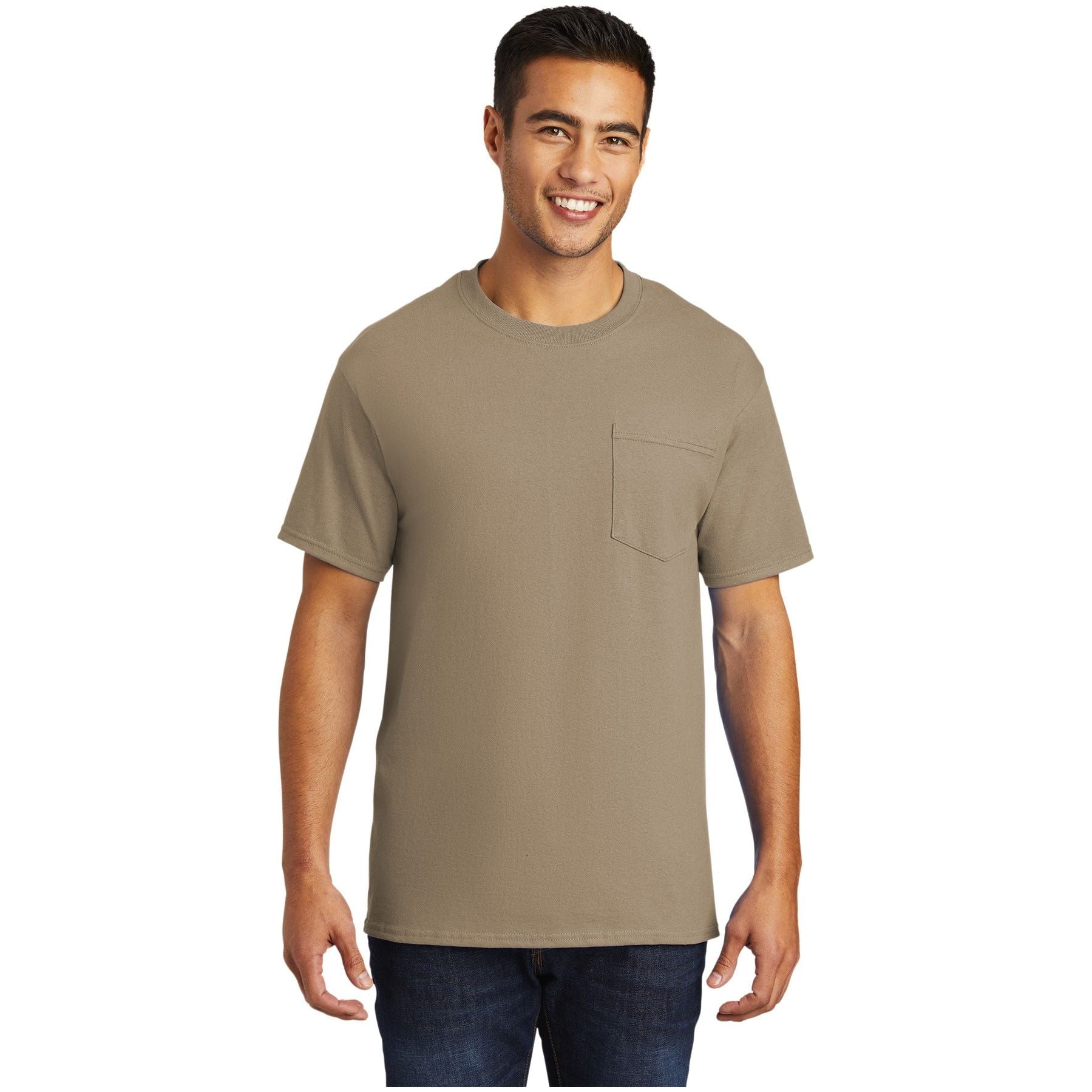 Port & Company ® - Tall Essential Pocket Tee. PC61PT - Port & Company PC61PT T-Shirts Port & Company