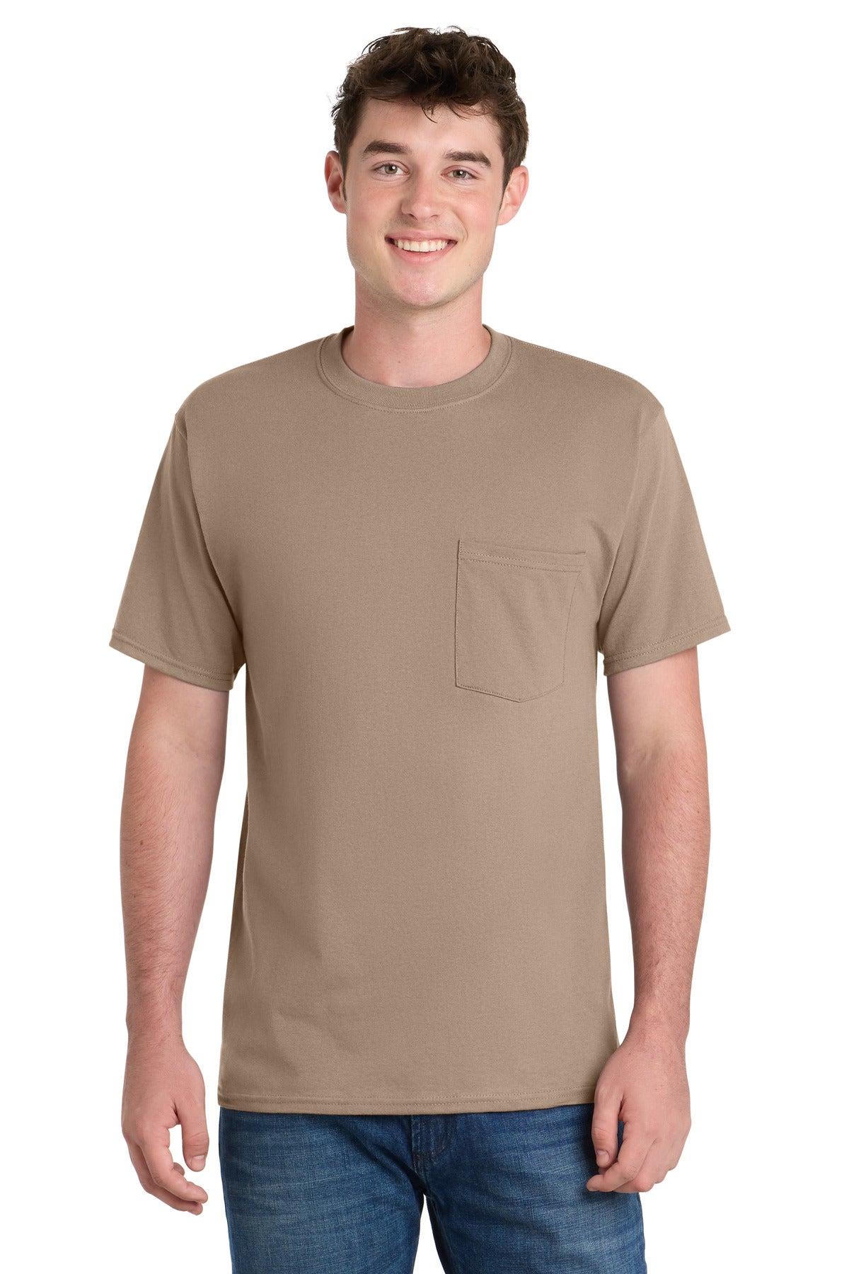 Port & Co ™  Tall Essential Pocket Tee. PC61PT - Port & Co PC61PT