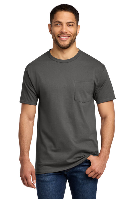 Port & Company PC61P Essential Pocket Tee | Port & Co PC61P