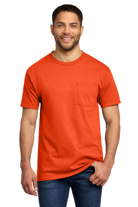 Port & Company PC61P Essential Pocket Tee | Port & Co PC61P