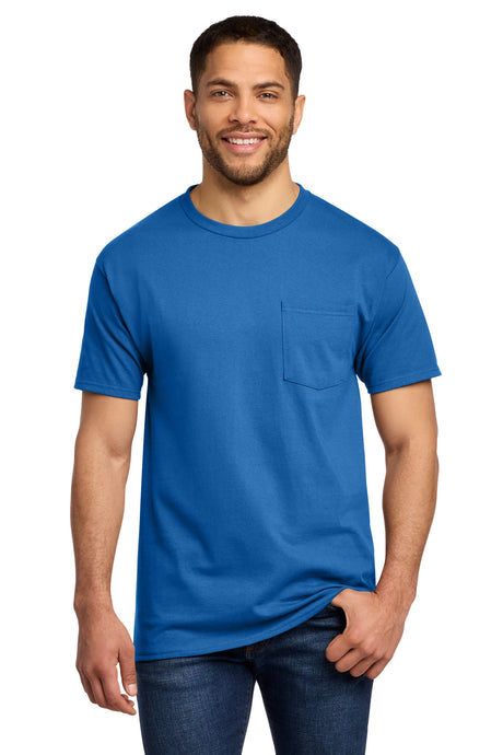 Port & Company PC61P Essential Pocket Tee | Port & Co PC61P