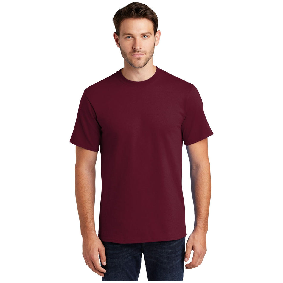 Port & Company ® Tall Essential Tee. PC61T - Cardinal - Port & Company PC61T T-Shirts Port & Company Cardinal LT