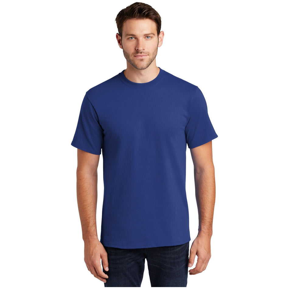 Port & Company ® Tall Essential Tee. PC61T - Deep Marine - Port & Company PC61T T-Shirts Port & Company Deep Marine LT