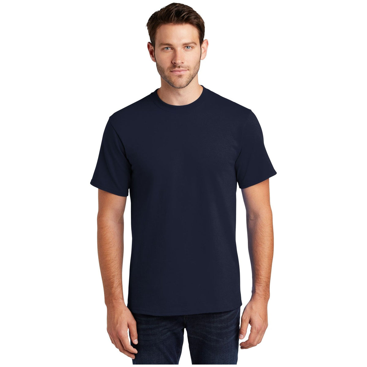 Port & Company ® Tall Essential Tee. PC61T - Deep Navy - Port & Company PC61T T-Shirts Port & Company Deep Navy LT