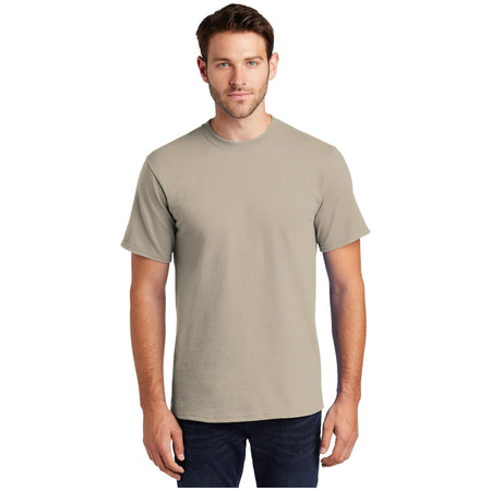 Port & Company ® Tall Essential Tee. PC61T - Light Sand - Port & Company PC61T T-Shirts Port & Company Light Sand LT