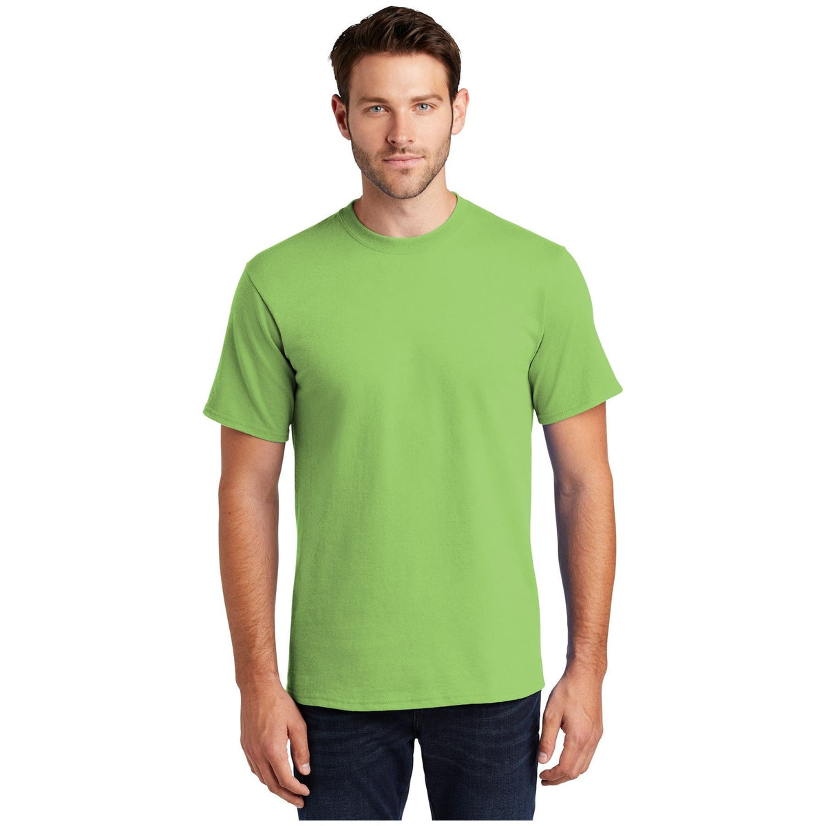 Port & Company ® Tall Essential Tee. PC61T - Lime - Port & Company PC61T T-Shirts Port & Company Lime LT