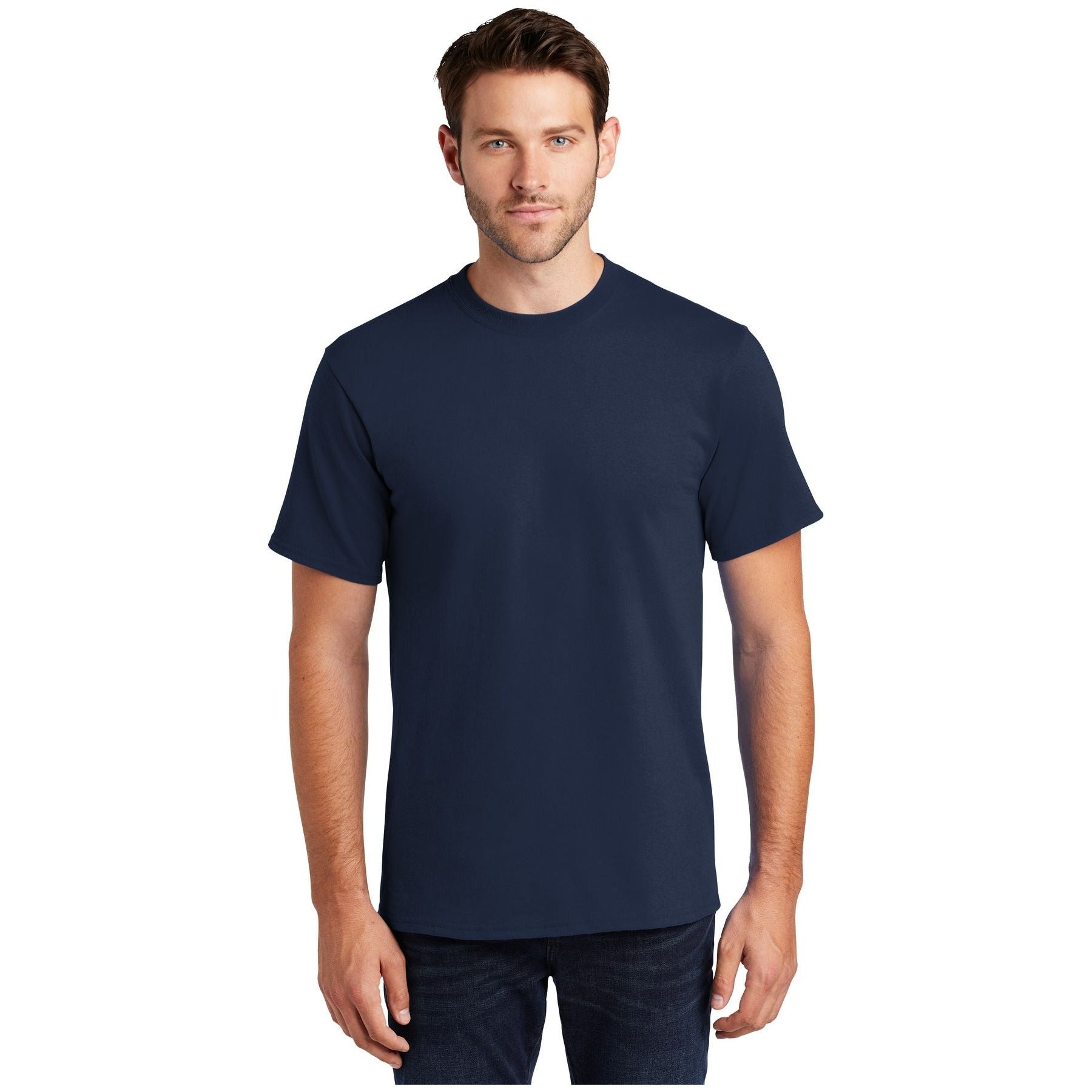 Port & Company ® Tall Essential Tee. PC61T - Port & Company PC61T T-Shirts Port & Company Navy LT