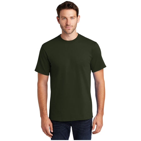 Port & Company ® Tall Essential Tee. PC61T - Olive - Port & Company PC61T T-Shirts Port & Company Olive LT