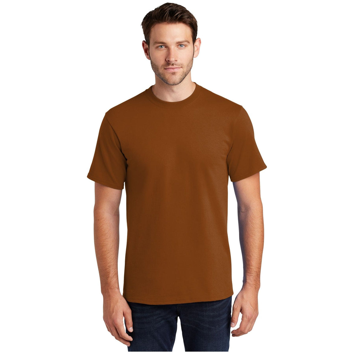 Port & Company ® Tall Essential Tee. PC61T - Texas Orange - Port & Company PC61T T-Shirts Port & Company Texas Orange LT