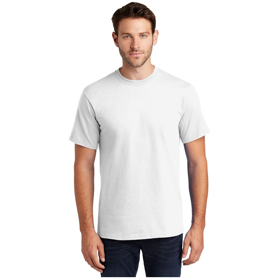 Port & Company ® Tall Essential Tee. PC61T - White - Port & Company PC61T T-Shirts Port & Company White LT