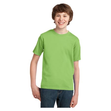 Port & Company ® Youth Essential Tee. PC61Y - Lime - Port & Company PC61Y T-Shirts Port & Company Lime XS