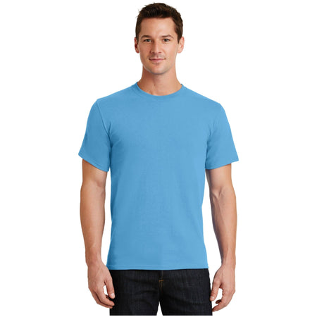 Port & Company ® - Essential Tee. PC61 - Aquatic Blue - Port & Company PC61 T-Shirts Port & Company Aquatic Blue S