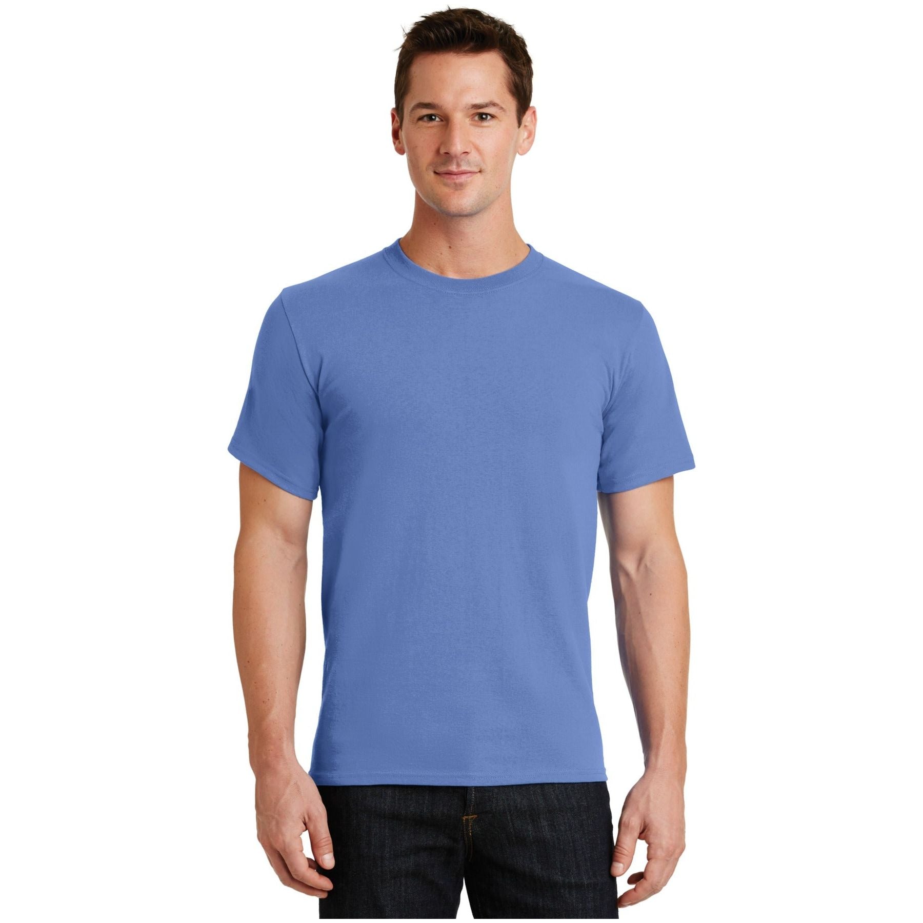 Port & Company ® - Essential Tee. PC61 - Carolina Blue - Port & Company PC61 T-Shirts Port & Company Carolina Blue S