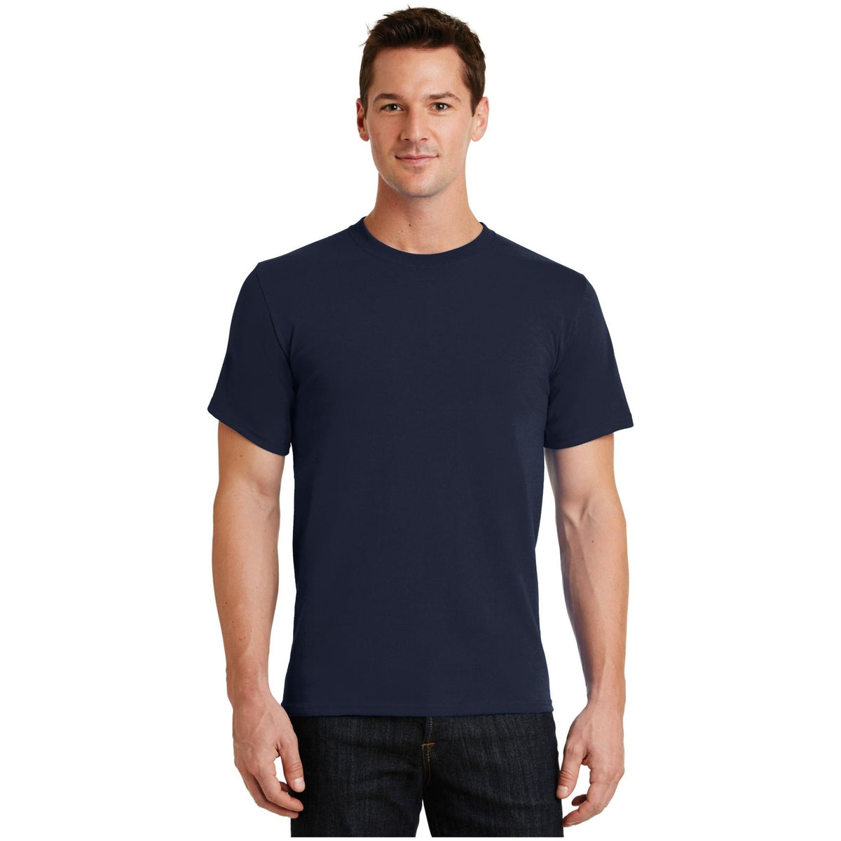 Port & Company ® - Essential Tee. PC61 - Deep Navy - Port & Company PC61 T-Shirts Port & Company Deep Navy S