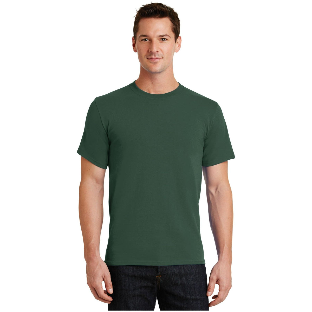 Port & Company ® - Essential Tee. PC61 - Forest Green - Port & Company PC61 T-Shirts Port & Company Forest Green S