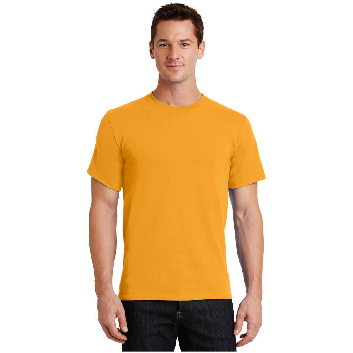 Port & Company ® - Essential Tee. PC61 - Gold - Port & Company PC61 T-Shirts Port & Company Gold S